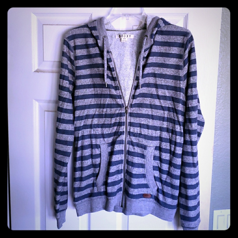 Roxy zipper sweatshirt jacket